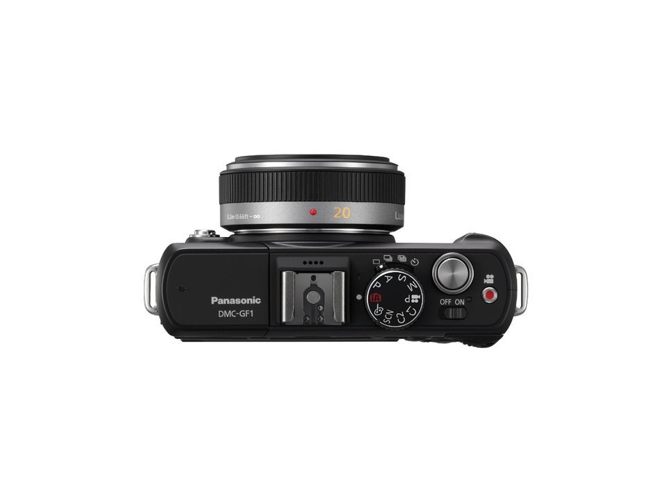 Panasonic Lumix DMC-GF1 12.1MP Micro Four-Thirds Interchangeable Lens Digital Camera with LUMIX G 20mm f/1.7 Aspherical... N7