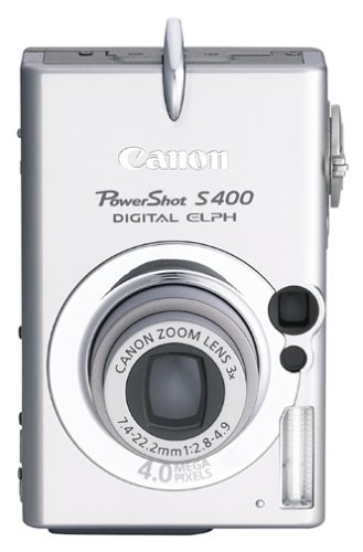 Canon PowerShot S400 4MP Digital Camera w/ 3x Optical Zoom free image