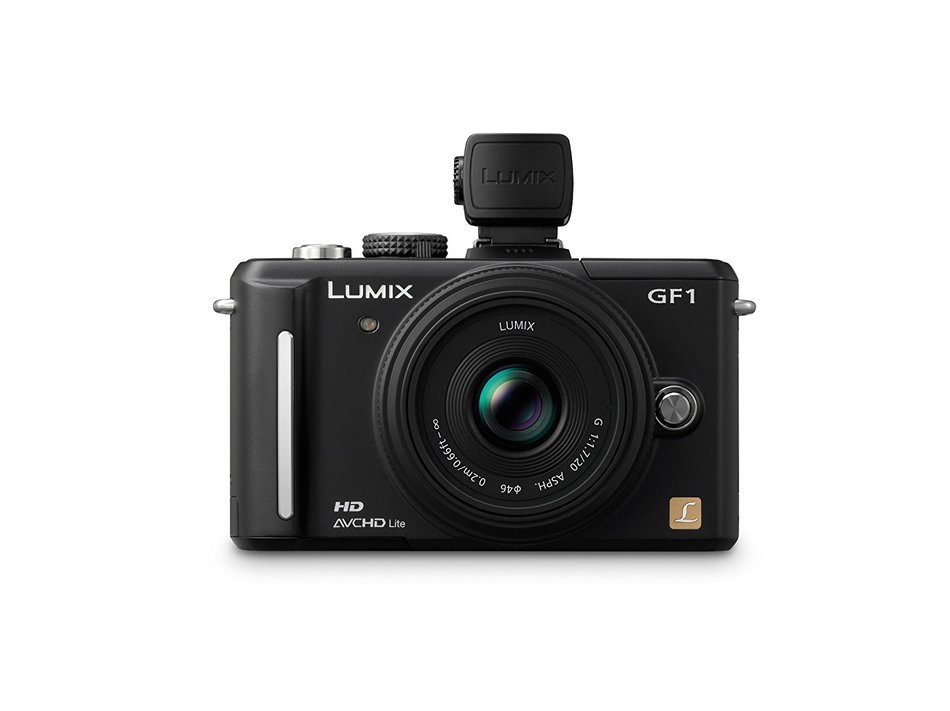 Panasonic Lumix DMC-GF1 12.1MP Micro Four-Thirds Interchangeable Lens Digital Camera with LUMIX G 20mm f/1.7 Aspherical... N8