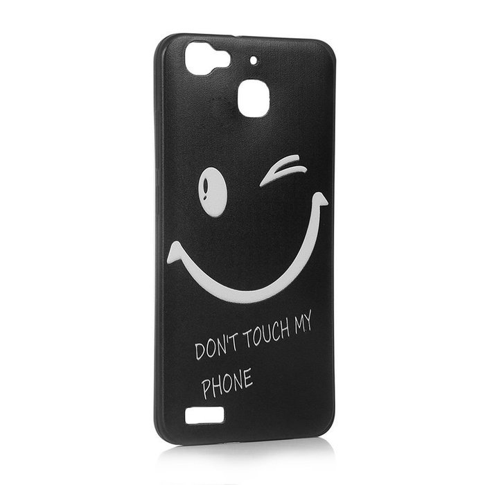 Enjoy 5S Case, Huawei Enjoy 5S Case - BADALink Flexible Soft TPU Rubber Skin Gel Bumper Ultra-thin Slim Fit Anti-shock... N7