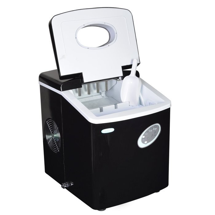 NewAir AI-100R 28-Pound Portable Icemaker, Red N41