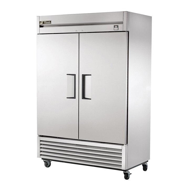True Mfg TS-49F, All Stainless, 2 Door, 49 cu ft Reach-In Freezer
