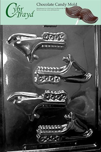 Cybrtrayd S101 Sports Chocolate Candy Mold, Snowmobile