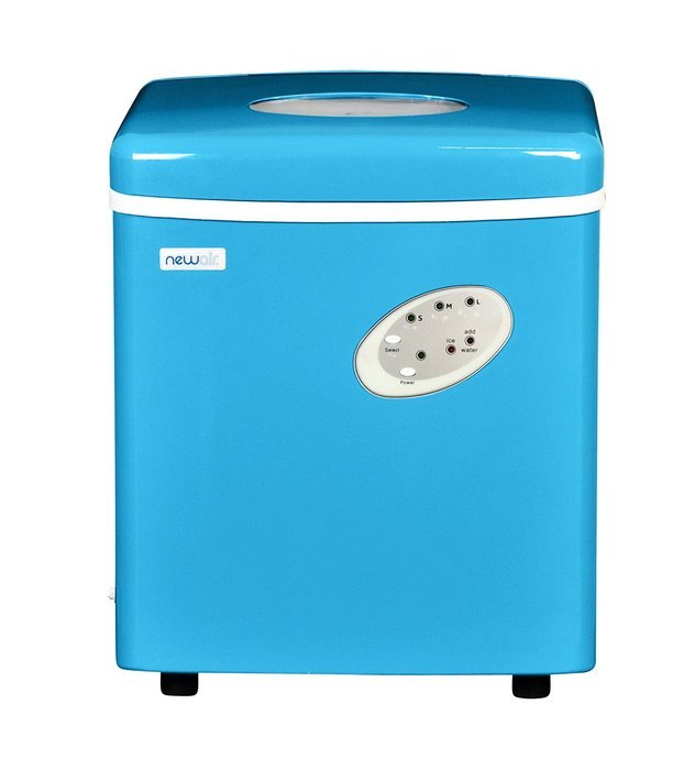 NewAir AI-100R 28-Pound Portable Icemaker, Red N50