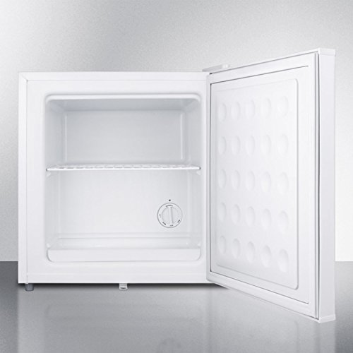 Compact All-Freezer, Manual Defrost With A Lock - White N4