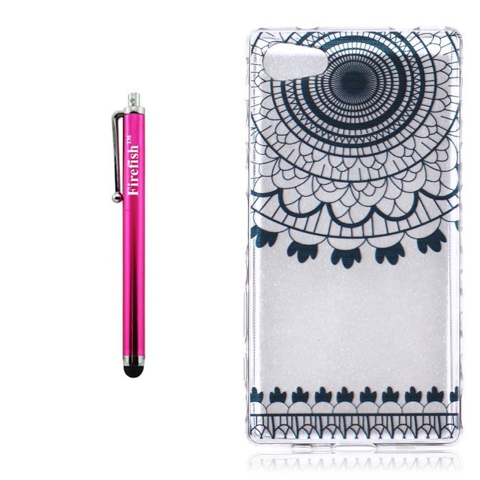 Moto G (3rd Gen) Case, Firefish Colorful Pattern TPU Durable Soft TPU Back [Soft-Flex] [Shock Absorption Technology... N44