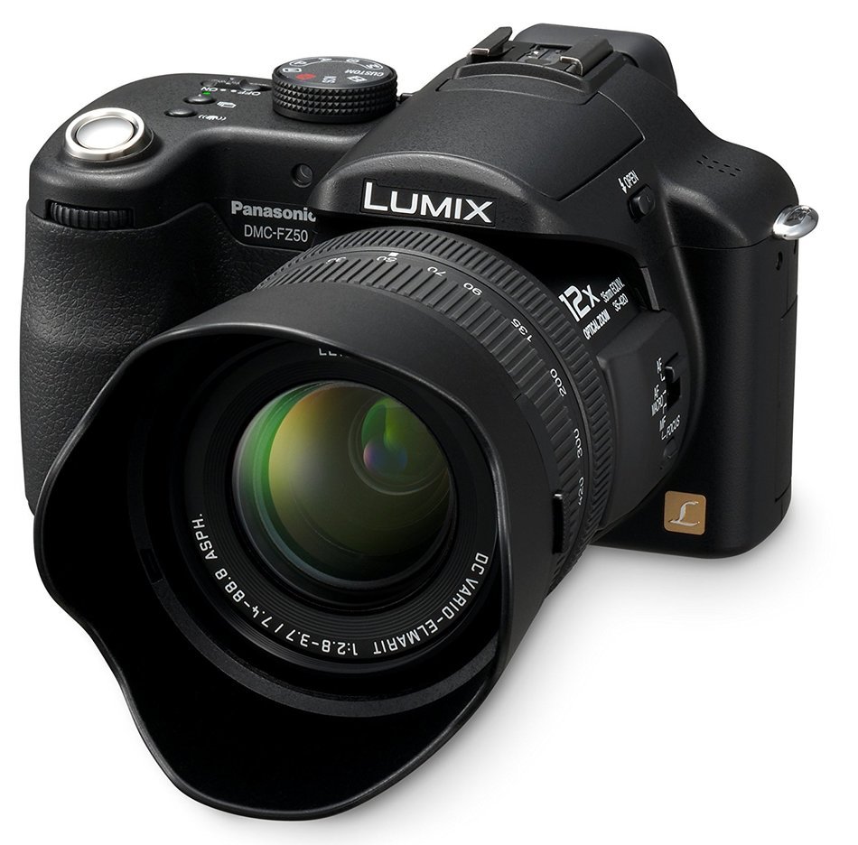 Panasonic DMC-FZ50S 10.1MP Digital Camera with 12x Optical Image Stabilized Zoom (Silver) N7