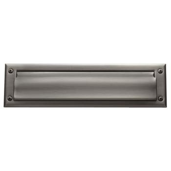 Baldwin 0014260 Letter Box Plate, Bright Chrome by Baldwin