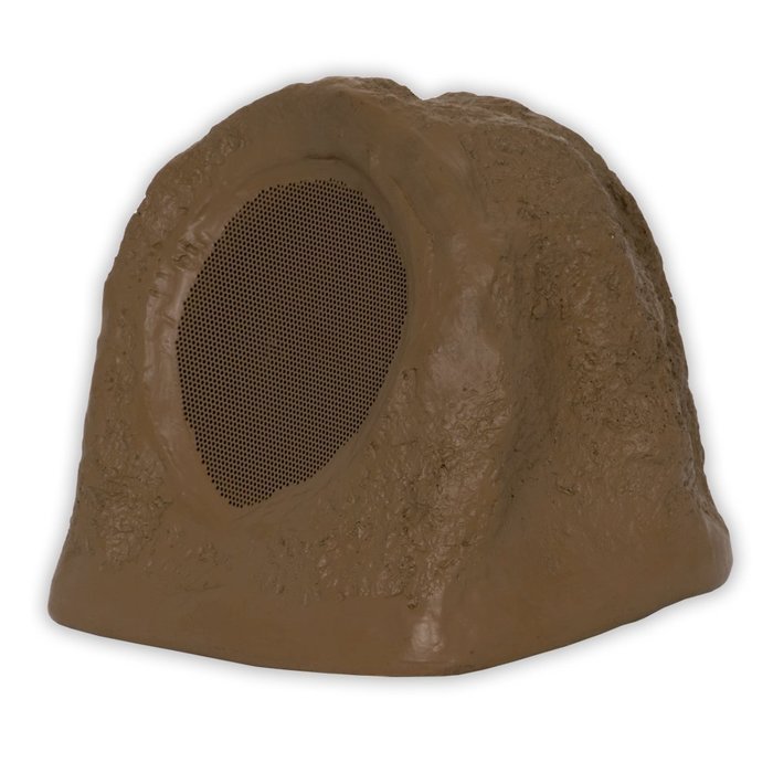 Acoustic Audio RS6SB Brown 2000 Watt Indoor Outdoor Patio Rock Speaker 4 Pair Pack with Wire RS6SB-4PRW N2