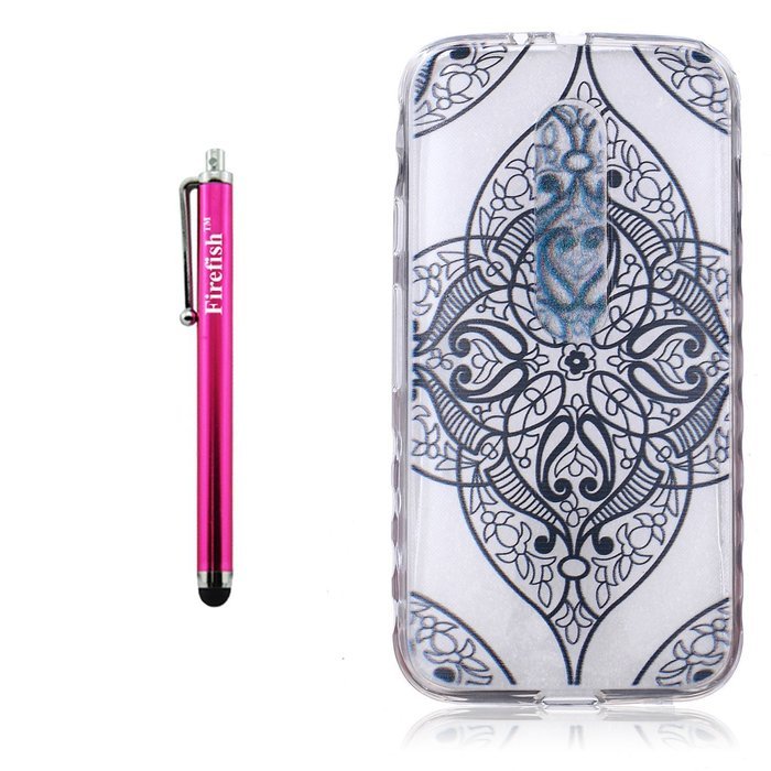 Moto G (3rd Gen) Case, Firefish Colorful Pattern TPU Durable Soft TPU Back [Soft-Flex] [Shock Absorption Technology... N77