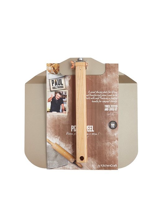 Paul Hollywood Pizza Peel Paddle with Folding Handle, Non-Stick N3