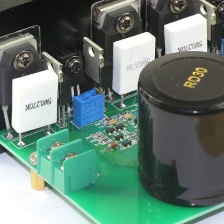 RioRand Mini HI-FI Home Audio/Stereo Amplifier Board 2 Channel 130W+130W with Heat Sink N6