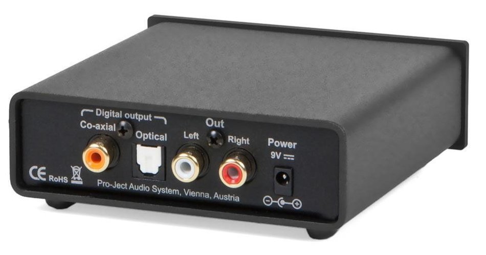 Pro-Ject Bluetooth Box S - High Fidelity Bluetooth Audio Receiver (Silver) N2