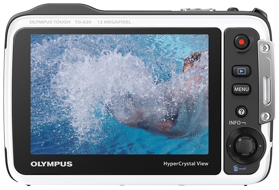 TG-620 White - 12.0 MP - International Version (No Warranty) N6