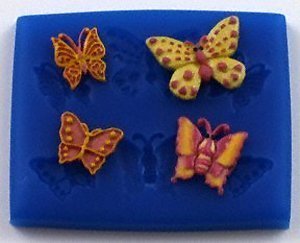 First Impressions Molds Silicone Mould - Butterflies - 6 cavities