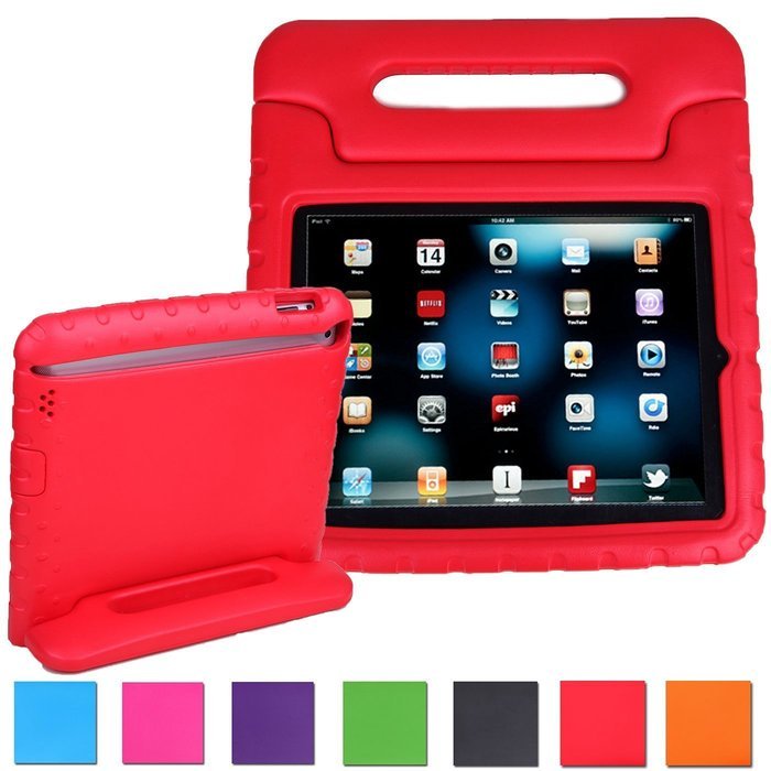For kid iPad 2 case，iPad 3 case,iPad 4 case，Aceguarder 360 degree protection design，Convenient for you and your... N31