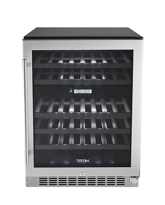 46 Bottle Dual Zone Built-In Wine Refrigerator