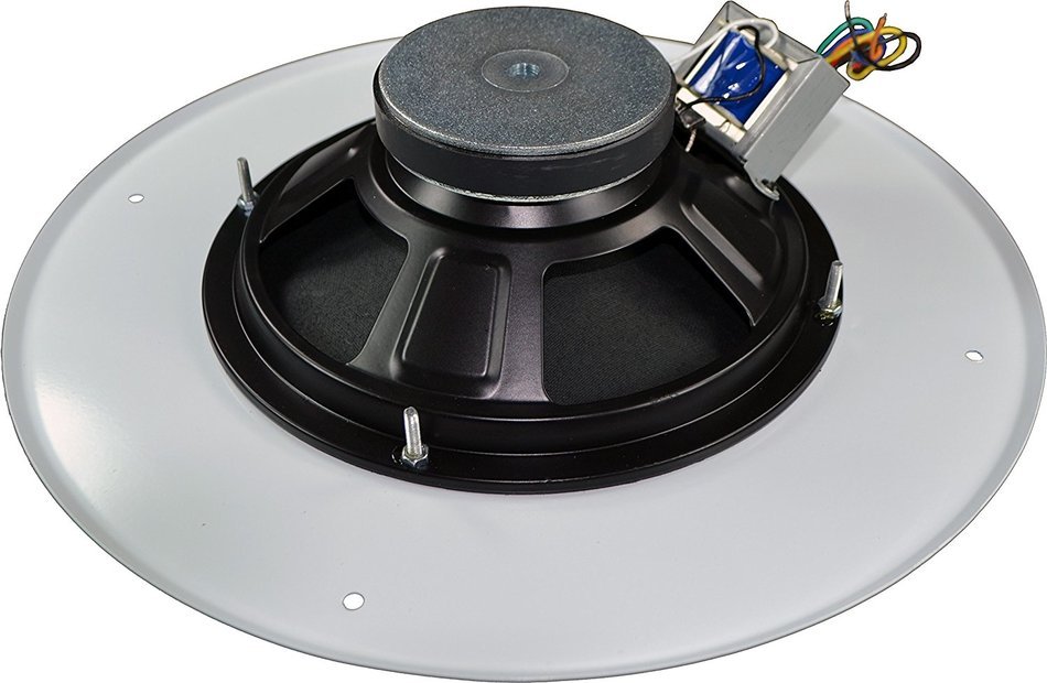 Commercial Paging & Background Music Ceiling 8" Speaker with 13" Metal Grill & 70V Transformer
