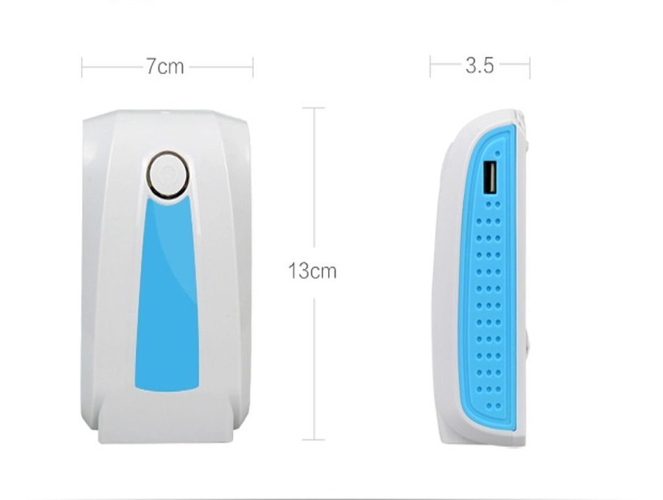 AUPOON(TM) Mini Portable charging treasure Office Outdoor Air Conditioning Fan (Green) N13