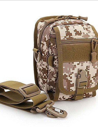 SB@Military Style Outdoor Sports Bag-Shoulder Bag-Waist Bag , brown N2