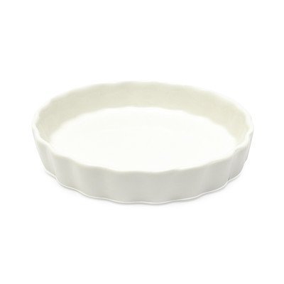 Maxwell and Williams Basics Flan Dish, 6-Inch, White