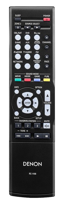 Denon AVR-1713 5.1 Channel 3D Pass Through and Networking Home Theater AV Receiver with AirPlay (Discontinued... N2