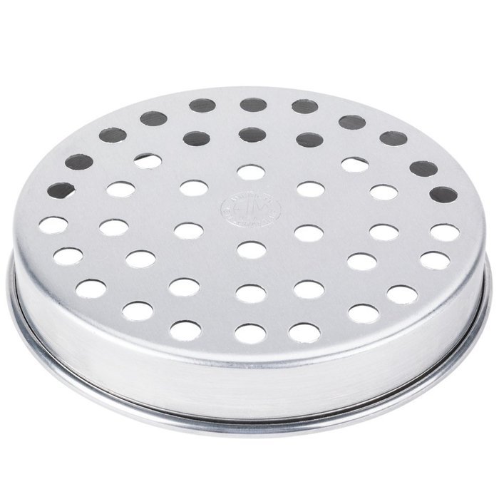 American Metalcraft A4007SP 7" x 1" Super Perforated Standard Weight Aluminum Straight Sided Pizza Pan