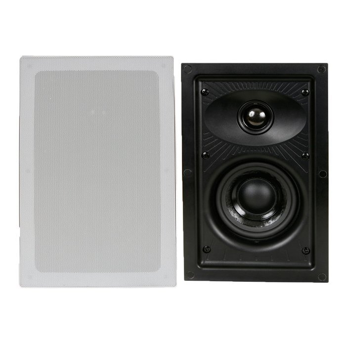 DLS IW 2.4 2-Way 4 Ohm 4" 90W In Wall Hi-Fi Home Theater Speaker System (pair)