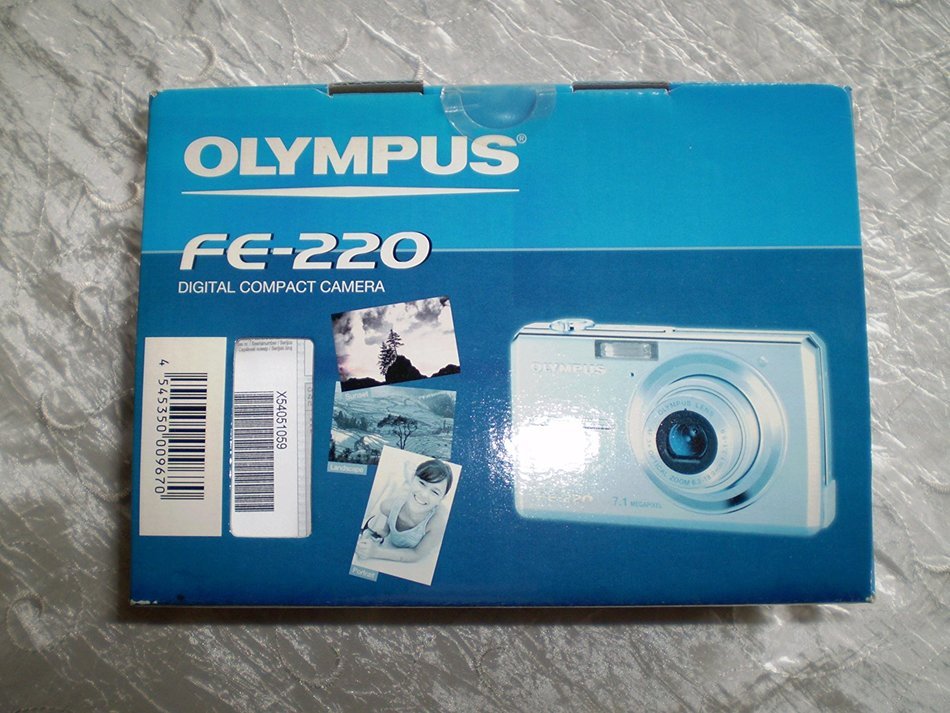 Olympus FE-220 7.1MP 3x optical zoom
