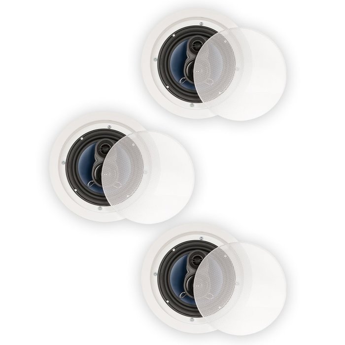 Blue Octave RC63 In Ceiling 6.5" Speakers 3 Way 6.5" Home 960 Watts New 3 Speaker Set RC63-3S