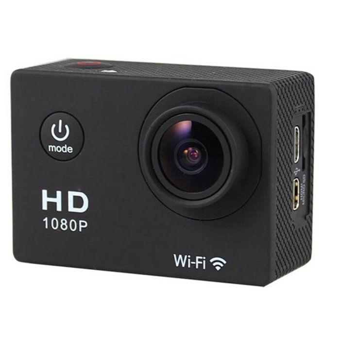 ODGear Mini 1080P Full HD DV Sports Recorder Car Waterproof Action Camera Camcorder - Hot Pink N5