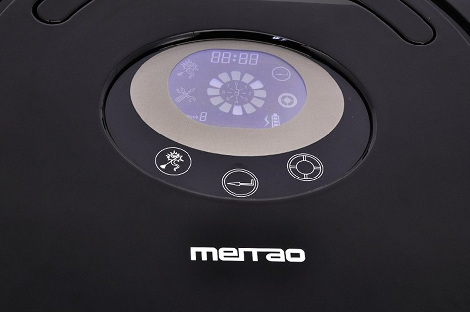 Robot Vacuum Cleaner "Hurricane" - Auto Recharging Station, Ultra Silent, UV Disinfectant N4