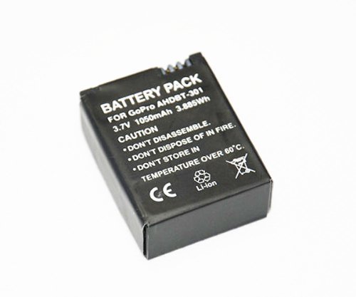 ProGear Set Of 2 Replacement Batteries For GoPro Hero 3+ 3