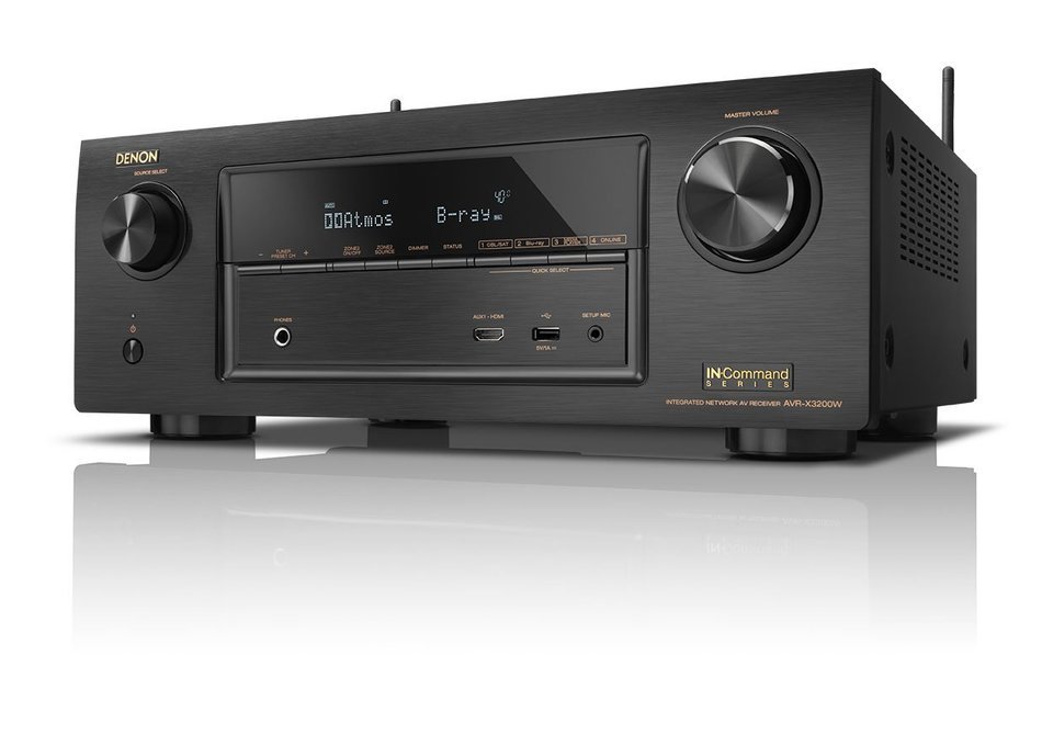 Denon AVR-X3200W 7.2-Channel Full 4K Ultra HD AV Receiver with Bluetooth and Wi-Fi N2