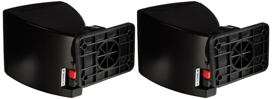 Dayton Audio SAT3B 3" Cube Speaker Pair (Black)