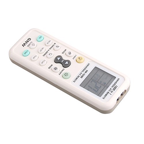 SkyQ Universal Air Conditioner Remote Control AC Remote Replacement K-1028E (1000 in 1) with LCD Backlight N2
