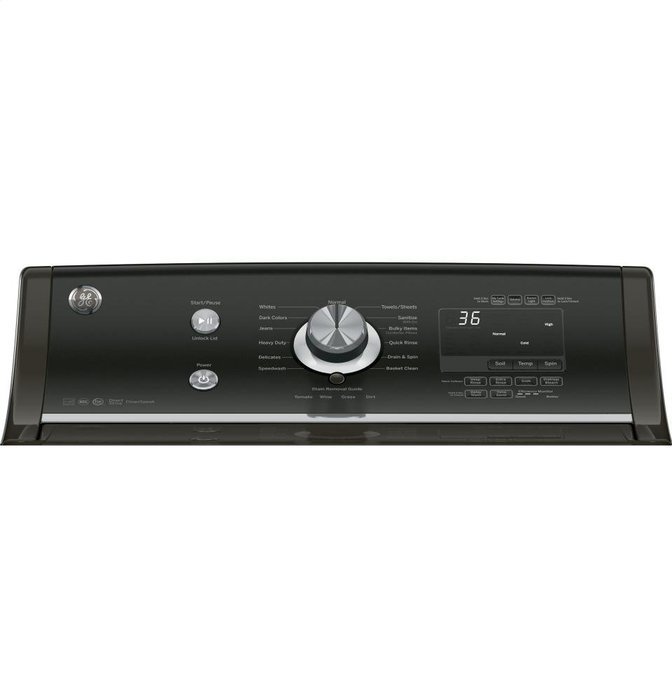 GE GTW810SPJMC 5.1 Cu. Ft. Metallic Carbon Top Load Washer - Energy Star