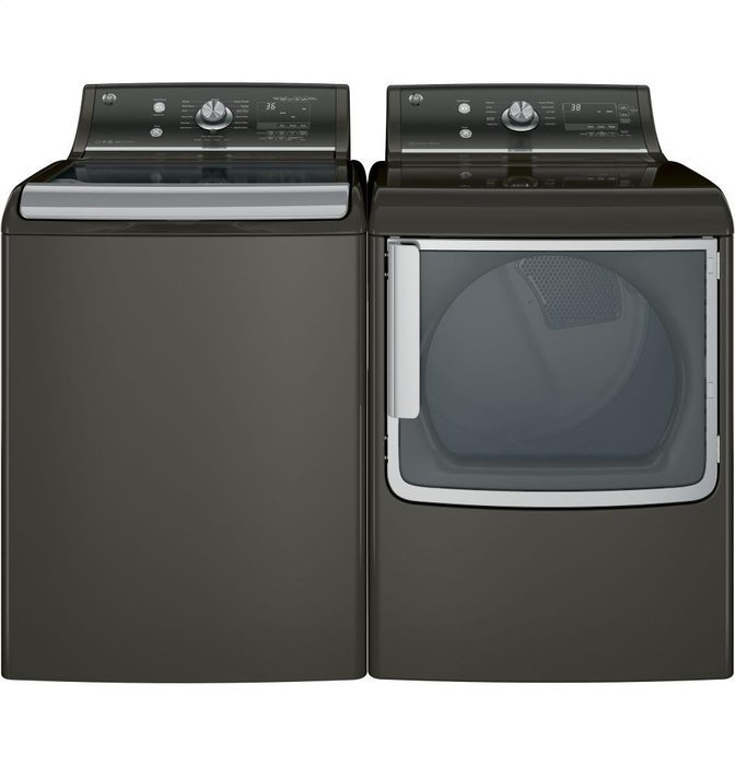 GE GTW810SPJMC 5.1 Cu. Ft. Metallic Carbon Top Load Washer - Energy Star N2