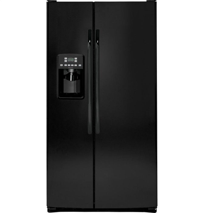 Hotpoint HSS25ATHBB 25.4 Cu. Ft. Black Side-By-Side Refrigerator N5