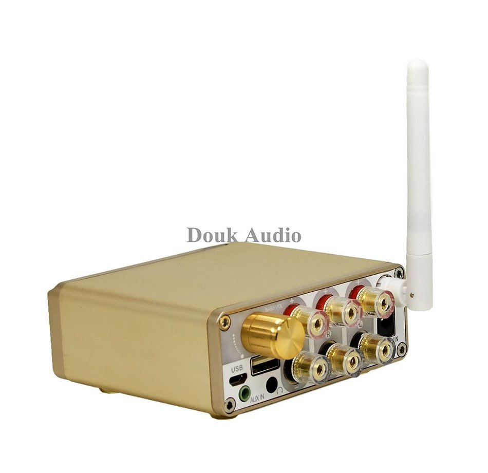 Nobsound 2.1 Channel Integrated Amplifier TPA3116 Hifi Bluetooth Digital Amp New (Power supply) N12