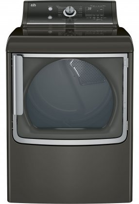 GE Metallic Carbon Top Load Laundry Pair with GTW860SPJMC 28" Top Load Washer and GTD86ESPJMC 28" Electric Dryer