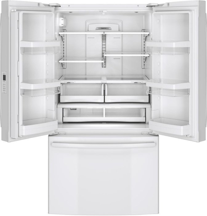 GE White French-Door Refrigerator N3