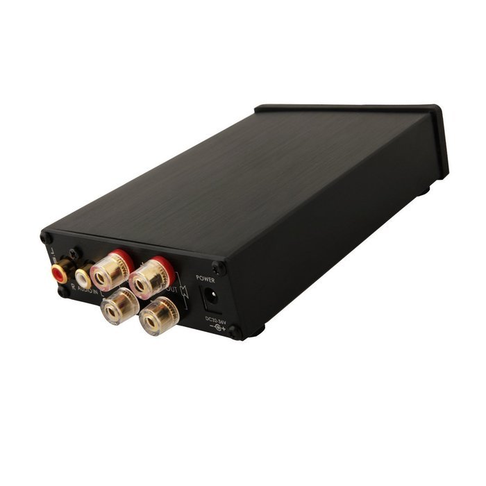 SMSL SA-98E 2 * 160W TDA7498E amplifier stereo digital amplifier + power adapter,TOP HIFI (black)