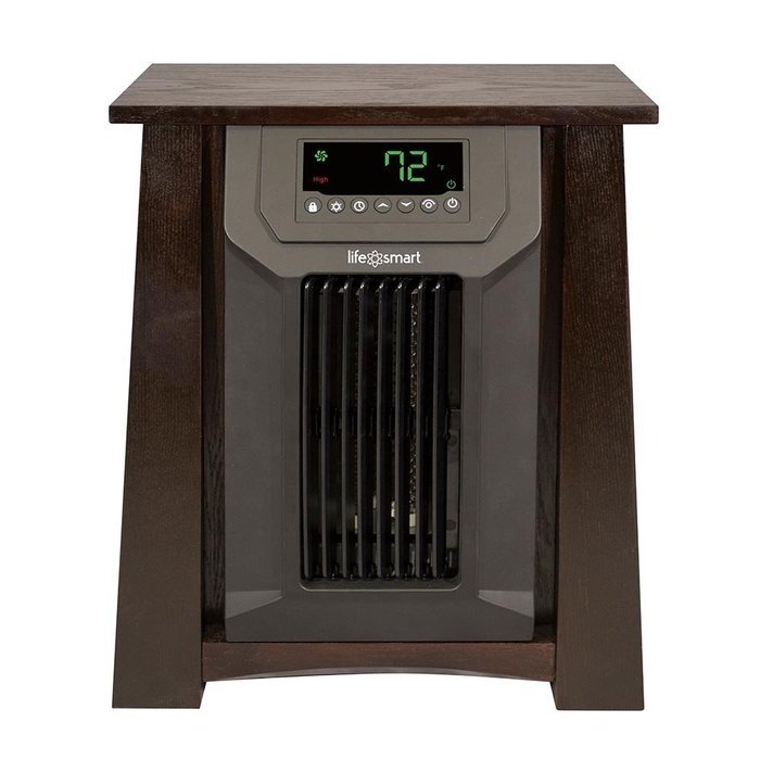 LifePro LS-8WQH 1,500 Watt Portable Infrared Quartz Heater w/ Remote N2