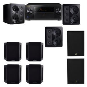 M&K Sound S300 Monitor Speaker 7.2 X12 Pioneer Elite SC-89