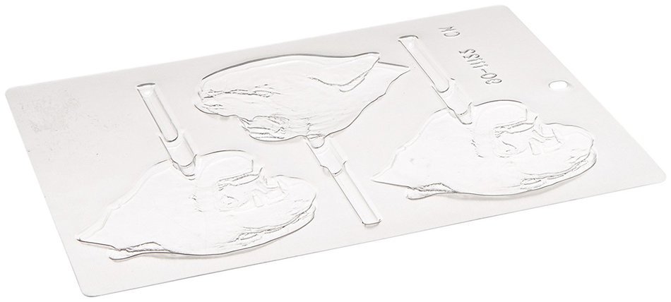 CK Products 4-Inch Panther Or Cougar Sucker Chocolate Mold