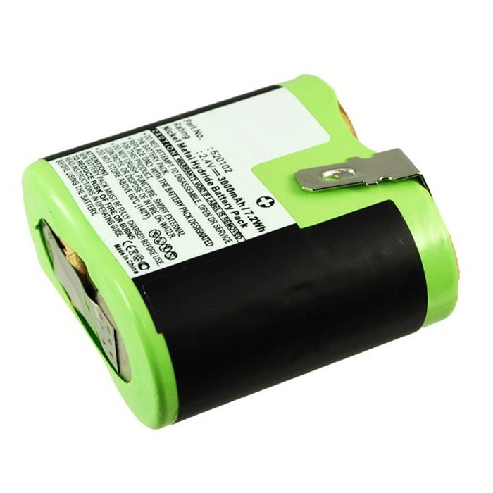 2x Ni-MH 2.4V Battery Replaces BLACK & DECKER 520102 Fits Classic HC400 Vacuums N4