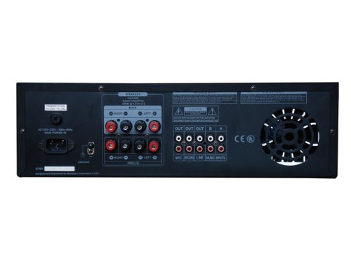 RSQ Da-200eq 600watts Karaoke Mixing Amplifier with 2 Channel Graphic Equalizer