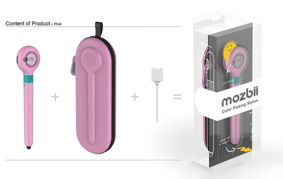 mozbii Color Picking Stylus Black