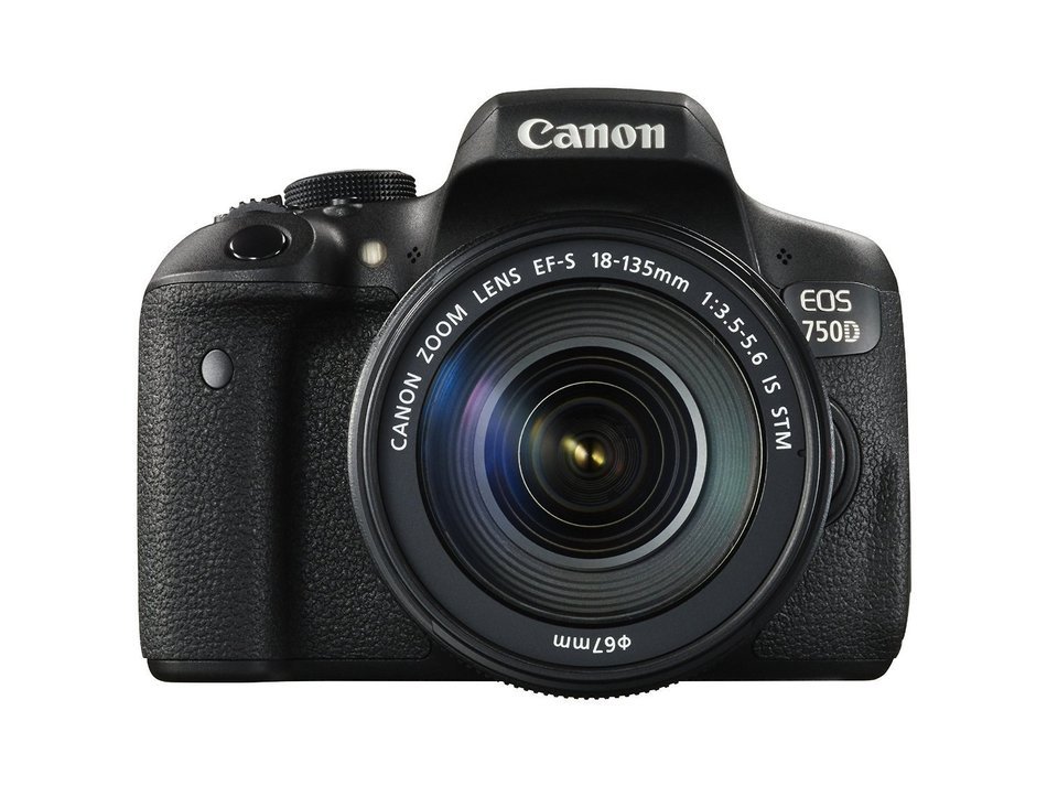 Canon EOS 750D with 18-135mm IS STM Lens - International Version (No Warranty)